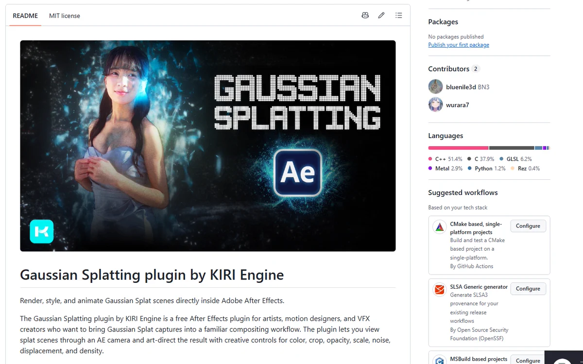Gaussian Splatting After Effects Plugin Free