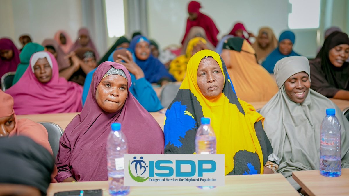 ISDPSomalia's tweet photo. Strengthening Women's Economic Empowerment in Puntland

From 5–8 July 2026, ISDP conducted a four-day Market Access &amp; Financial Inclusion Workshop in Bosaso, bringing together 100 women entrepreneurs, women-led cooperatives, and community members. https://t.co/fvzTMinFuD