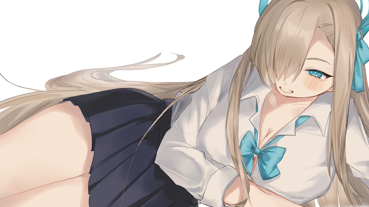 eco_snE's tweet photo. #ブルアカ 一之瀬アスナ（制服） https://t.co/5VBw5L8Crv