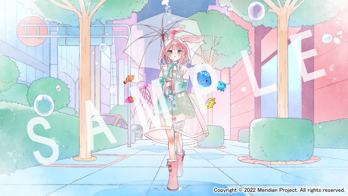 sfmk39's tweet photo. この度、台湾のVTuber会社「子午計書」様よりデビューされた莓IchiiさまのCover曲「我的悲傷是水做的」(和訳：私の悲しみは水でできている)のMVイラストを担当させていただきました。　よろしくお願いいたします！
https://t.co/fv93QG8F3n https://t.co/0juO9ePEXf