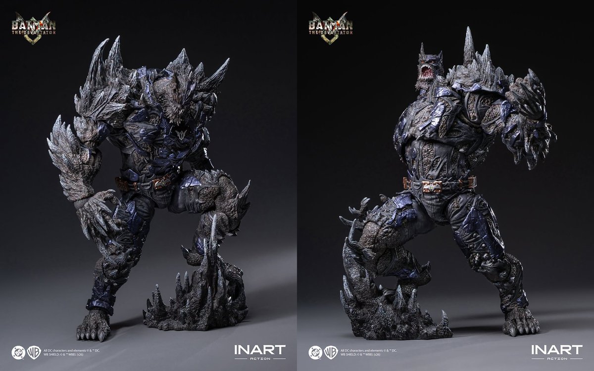 PassionXFun's tweet photo. Inart Collectibles Dark Nights Metal The Devastator 1/12 action figure preorders start july 31st
#Inart #InartCollectibles #DC #TheDevastator #actionfigures #Batman #DarkNghtsMetal #DC #onetwelthscale #黑暗之夜金属 #蹂躏者
https://t.co/NMymXBQ5um https://t.co/IA640cDaDd