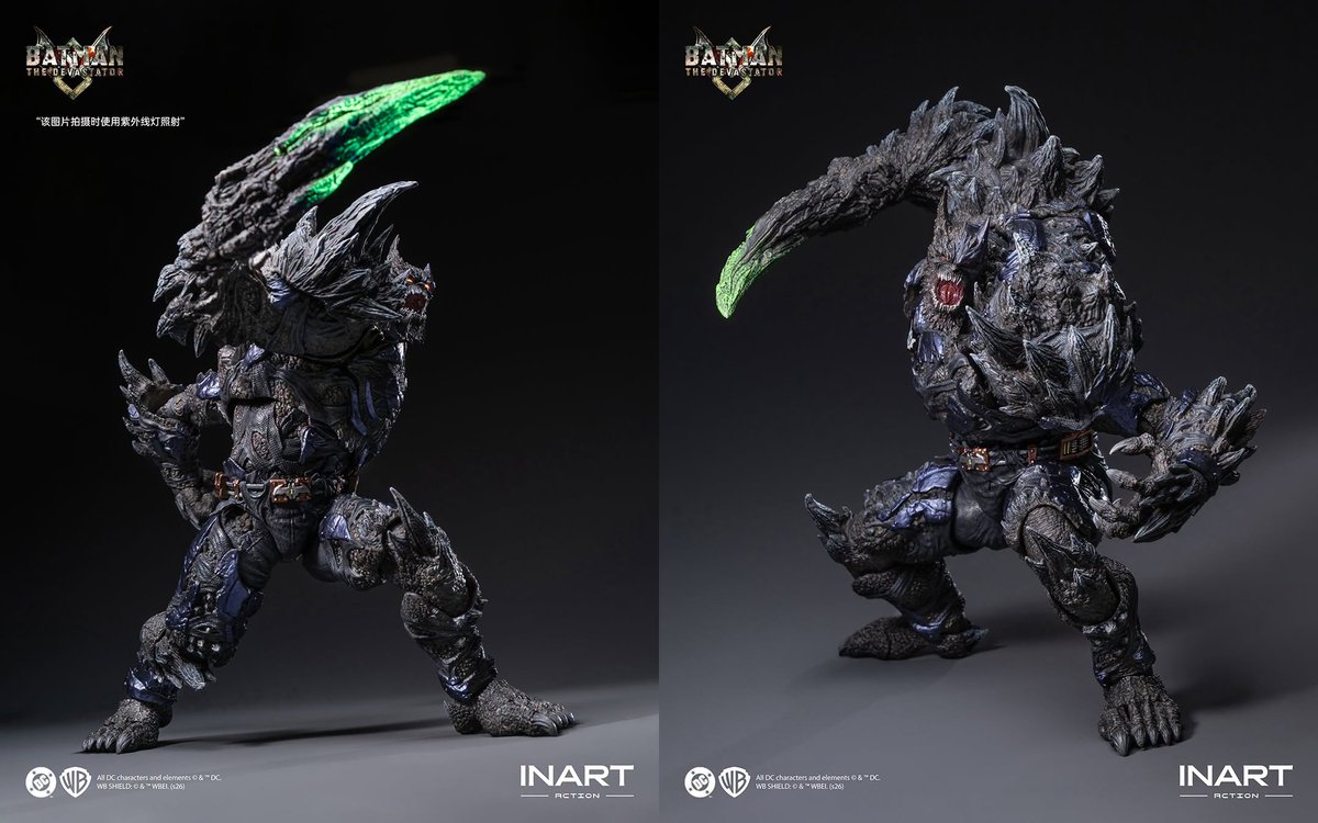 PassionXFun's tweet photo. Inart Collectibles Dark Nights Metal The Devastator 1/12 action figure preorders start july 31st
#Inart #InartCollectibles #DC #TheDevastator #actionfigures #Batman #DarkNghtsMetal #DC #onetwelthscale #黑暗之夜金属 #蹂躏者
https://t.co/NMymXBQ5um https://t.co/IA640cDaDd