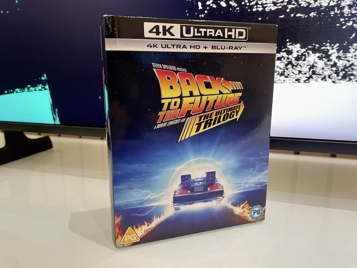 RicherSounds's tweet photo. 💿 Physical media: Back to the Future 4K Blu-ray Trilogy - The beloved time-travelling trilogy finally gets the 4K treatment it deserves, with stunning picture quality, subtle audio improvements and a package worthy of one of cinema's greatest adventures.

https://t.co/kMQRzpkBKk https://t.co/3cI5hFb1th