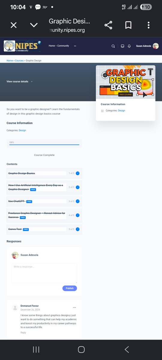 susa_nsimi's tweet photo. 🎨 𝘿𝘼𝙔 2 𝙊𝙁 5
Now I know every colour, font, image, and layout should work together to communicate a message.
If people remember your effects but miss your message, the design hasn't done its job.
I'm also learning to appreciate white space, contrast, and visual hierarchy. https://t.co/QMM332SziO
