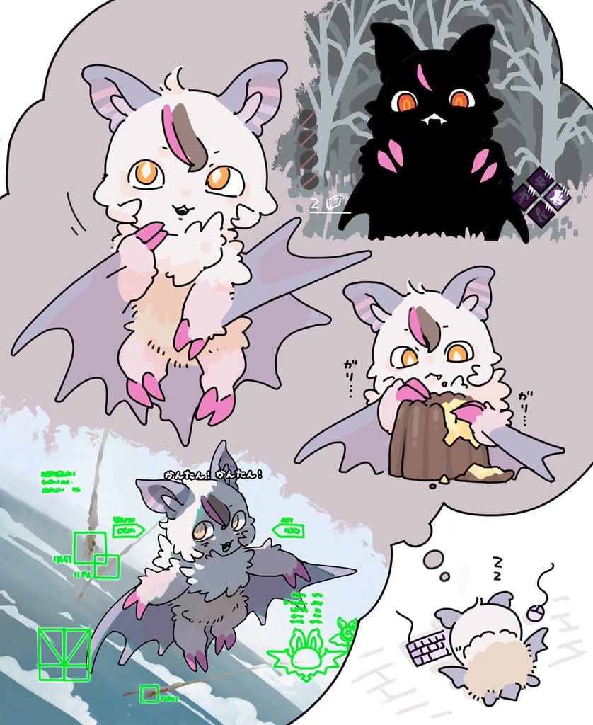 tongue_reckless's tweet photo. 💪🦇💪
#うさこぱとろーる　#うさこペイント https://t.co/3LarB99Bvu