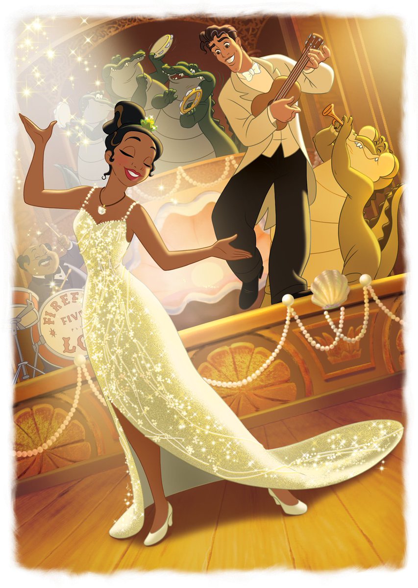 reminiscinbby's tweet photo. tiana is always serving looks in the most beautiful dresses https://t.co/KIUNsmWQGD