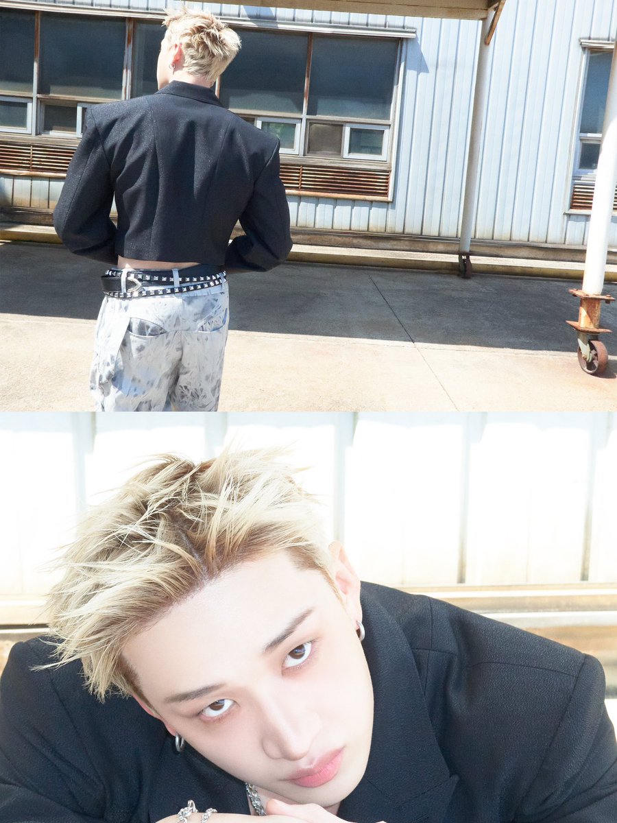 BangChanCL's tweet photo. Imágenes teaser de Chan por el comeback “THIS &amp; THAT” ⭐️

#방찬 #BangChan #스트레이키즈 #StrayKids 🐺 https://t.co/4OJtYOb3Ds