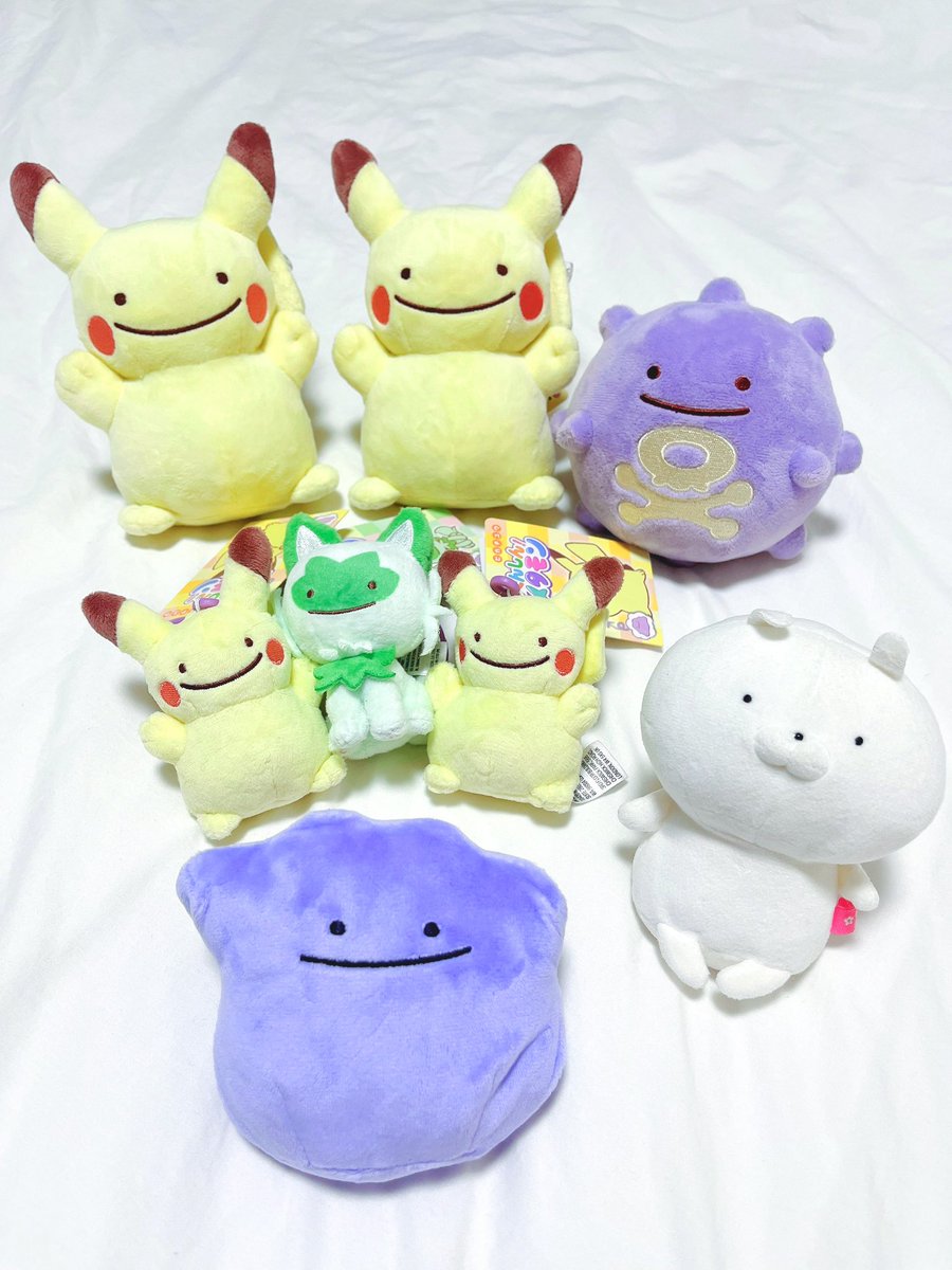 piee_1586's tweet photo. へんしんメタモンのぬいに紛れさしても違和感のないうさまる( ˙∞˙ )🤍 https://t.co/isbhvw3tjb