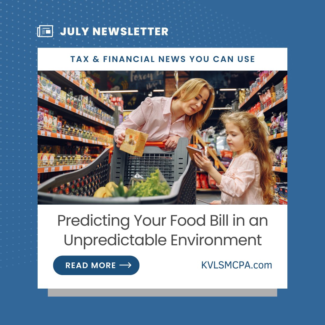 KVLSM_CPA's tweet photo. Stretch your grocery budget with smarter planning. ๐ Small changes can help you better manage food costs, even when prices are unpredictable. Get more tips at https://t.co/CPb0SYpvFu.
#BudgetingTips #SmartSpending #MoneyManagement #GrocerySavings https://t.co/UQsoxEbO7M