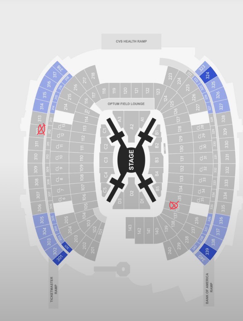 MLindaforHope's tweet photo. ARMY, I have 2 pairs of tickets for the FOXBOROUGH Day 2 concert on 6 AUG. (Our plans to travel from Canada fell through.😔)
Seats: 2 in Section 136 (excellent), and 2 in Section 312 (cheaper).
See attached. I have proof. Please get in touch. We can transact on a secure platform. https://t.co/sgIN6rbGWV