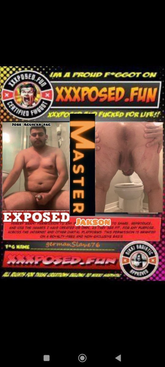 CashMasterRandi's tweet photo. F@g Jose Aguilar he likes to be exposed  His family didnt know its a f@g deserve for his family to find him 

Adress 7577 Macfinley Way Sacramento USA

F@g number +19166281020
Angela Lopez +19167062829
Father Miguel Aguilar +19163813824
Margarita +19162030620
F@g Tg @hisjeurhthhr https://t.co/uYl39fd47k