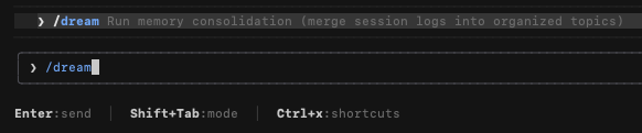 lviswanath's tweet photo. Most people can’t find /dream in Grok Build.

That’s because it’s hidden until you turn on cross-session memory.

Here’s everything you need to know about /dream - so you can actually use it and get the full power of persistent memory.
🧵 https://t.co/0j4KVS7wF6