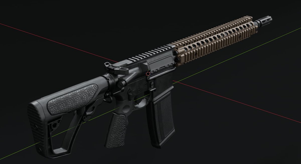 FaultlineBR's tweet photo. Modeling on the M4A1 has begun :) https://t.co/dCwzG5hyTs