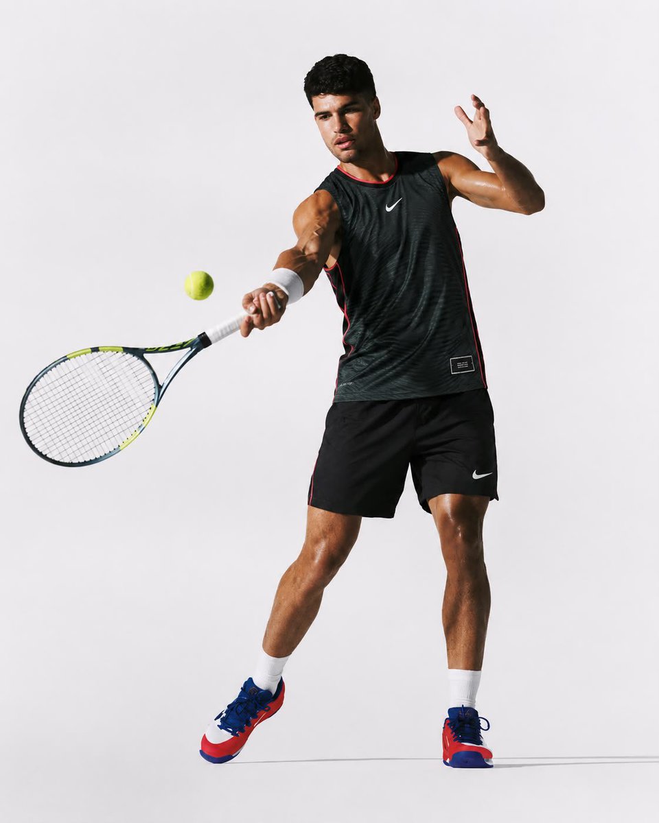 chriskimmusic's tweet photo. Carlos Alcaraz kit for US Open https://t.co/KBTs0RVKlS