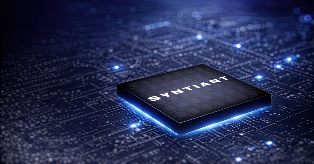 Syntiantcorp's tweet photo. AI is moving beyond the cloud. The next wave is #PhysicalAI, where devices sense, understand and respond in real time.

Syntiant Neural Decision Processors bring ultra-low-power AI to the edge for audio, vision and sensor applications with near-zero latency.

Learn more: https://t.co/u5ltggjvik

#EdgeAI #Semiconductors #AI