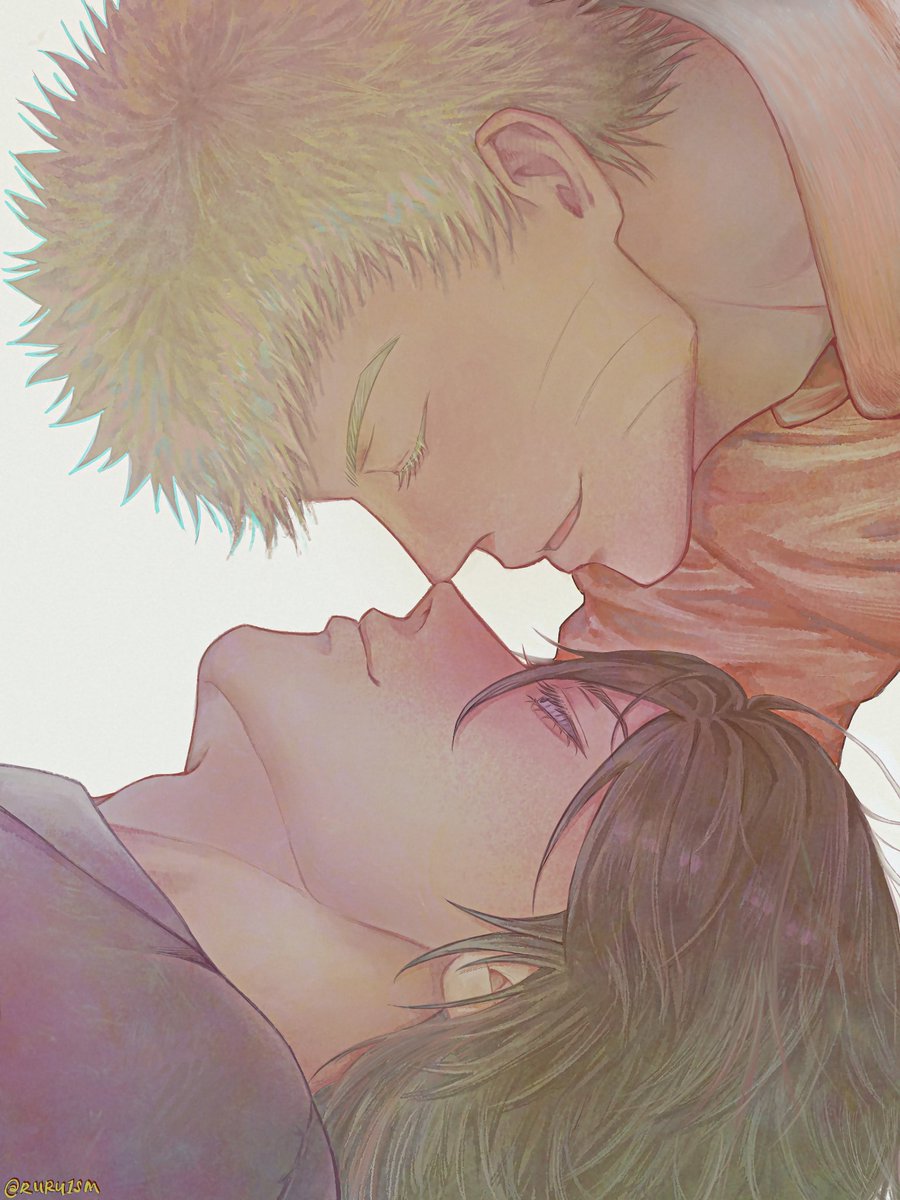 RURU1SM's tweet photo. sorry for reposting this again.... i fixed some things that have been bothering me so i like this version better :( #narusasu https://t.co/h88Rg24mr9