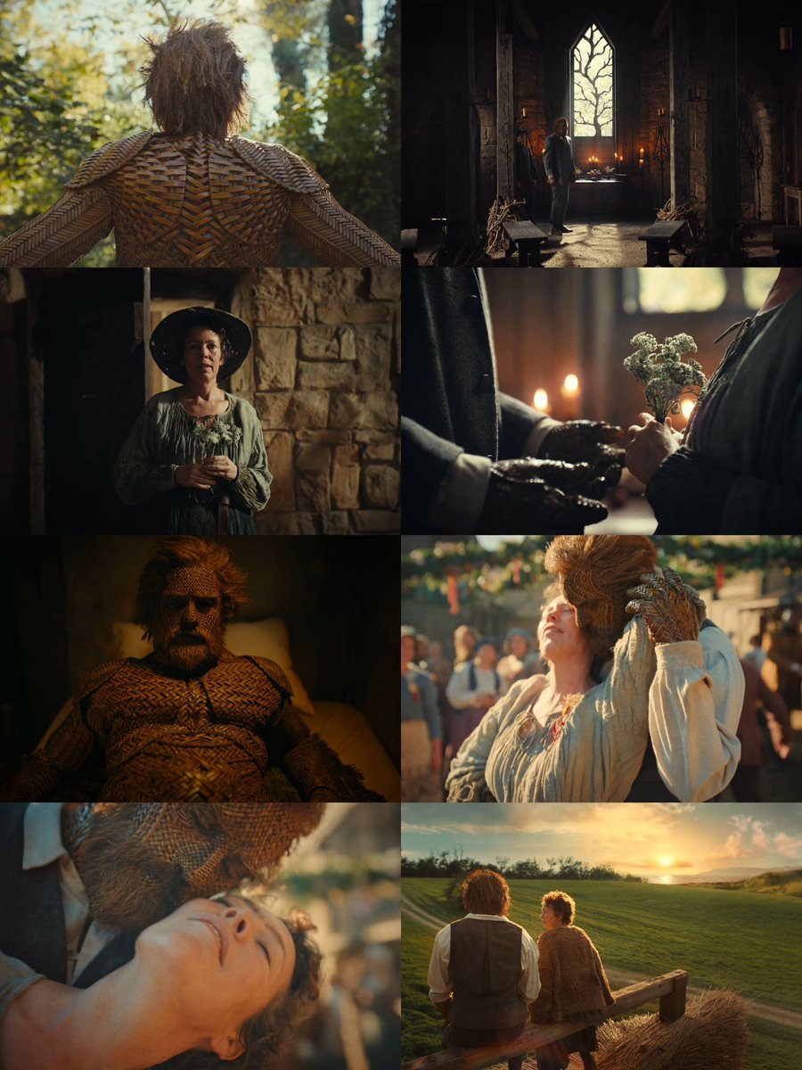 FilmUpdates's tweet photo. Olivia Colman and Alexander Skarsgård star in ‘WICKER.’

An ostracized fisherwoman commissions a husband made of wicker, unleashing scandal across her village.

In theaters this October. https://t.co/zbFMOWzsIc