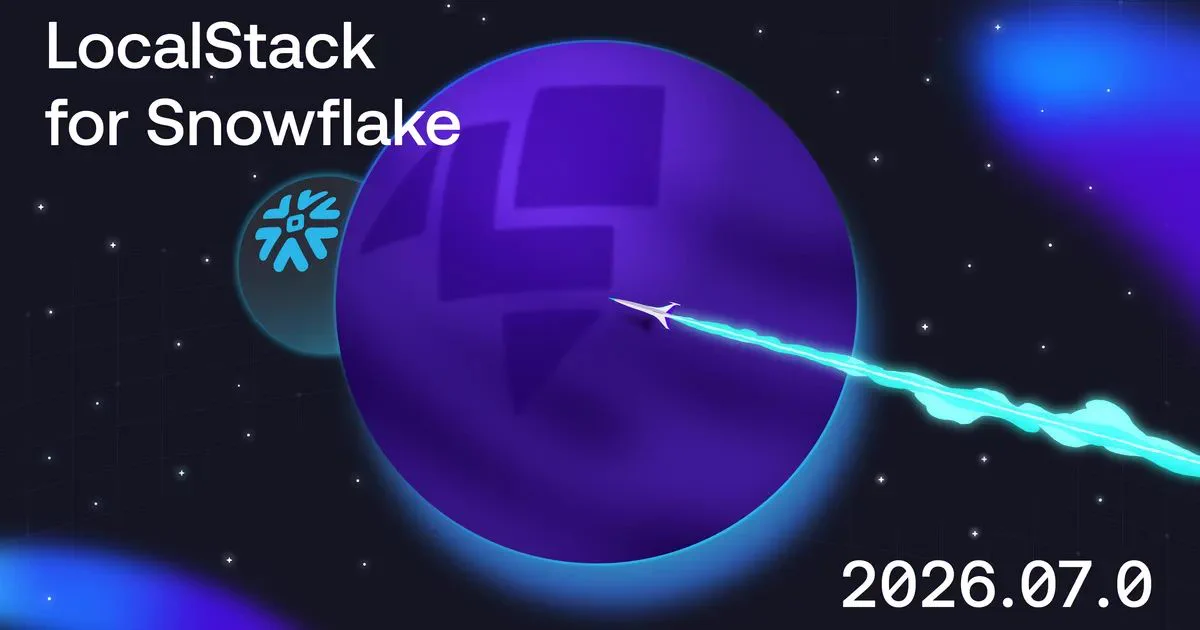 LocalStack for Snowflake 2026.07.0
