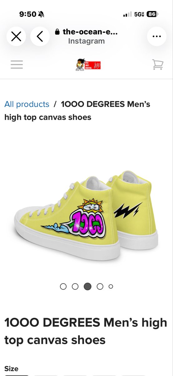 THEJOEYDIGITAL's tweet photo. 🌞1OOO DEGREES … Custom Hightop Canvas Shoes (Men’s)
-
COLOR: VOLTAGE YELLOW, CARIBBEAN SUNSET PURPLE, CLOUD BLEU, KASH MUNEY GREENE
-
SIZES: 5-13 (Half-Sizes included)
-
PRICE: See link in Bio.
-
-
GO: https://t.co/TPbgWDsAov https://t.co/s18FAEwAdy