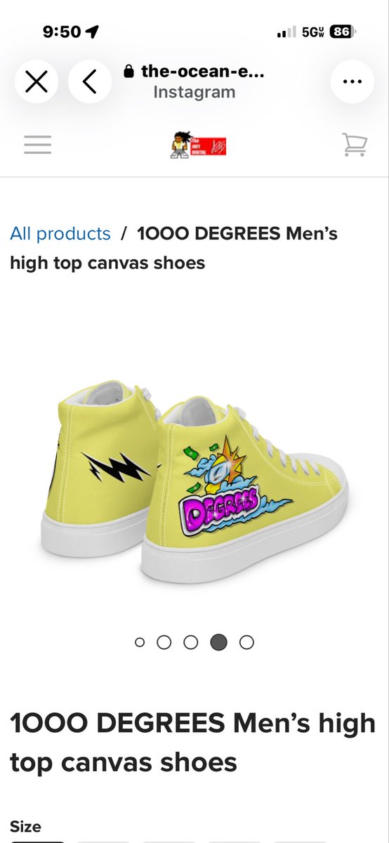 THEJOEYDIGITAL's tweet photo. 🌞1OOO DEGREES … Custom Hightop Canvas Shoes (Men’s)
-
COLOR: VOLTAGE YELLOW, CARIBBEAN SUNSET PURPLE, CLOUD BLEU, KASH MUNEY GREENE
-
SIZES: 5-13 (Half-Sizes included)
-
PRICE: See link in Bio.
-
-
GO: https://t.co/TPbgWDsAov https://t.co/s18FAEwAdy