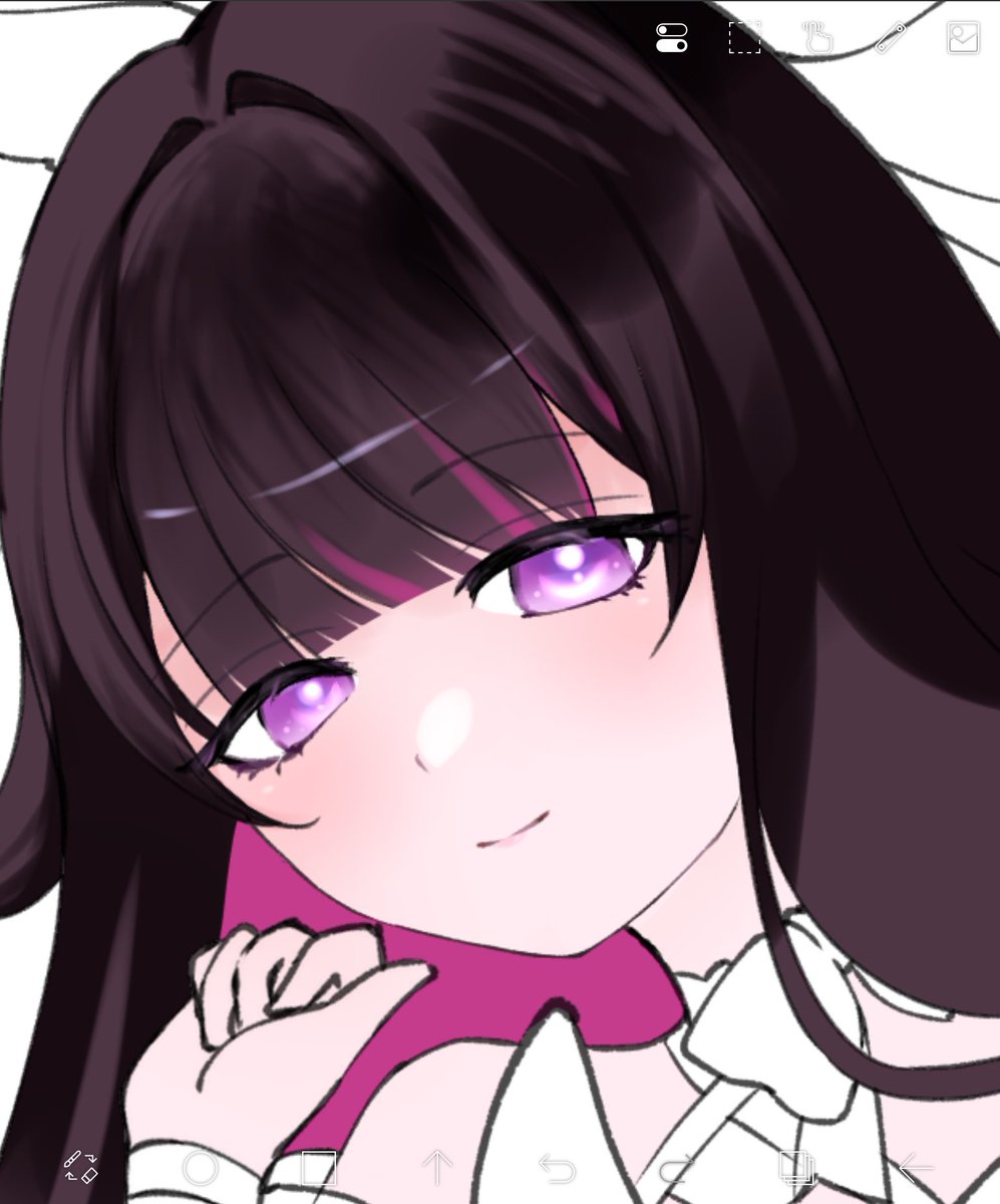 morii00000's tweet photo. 描きかけ開眼🕊️ https://t.co/CO6D3HfVdA
