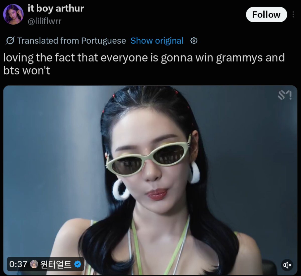 cherrryykatycee's tweet photo. And the category was even launched cuz of BTS, anyways whoever gonna submit or win it's not a mark of honour but a mark of shame! https://t.co/PM7LdXrrPr