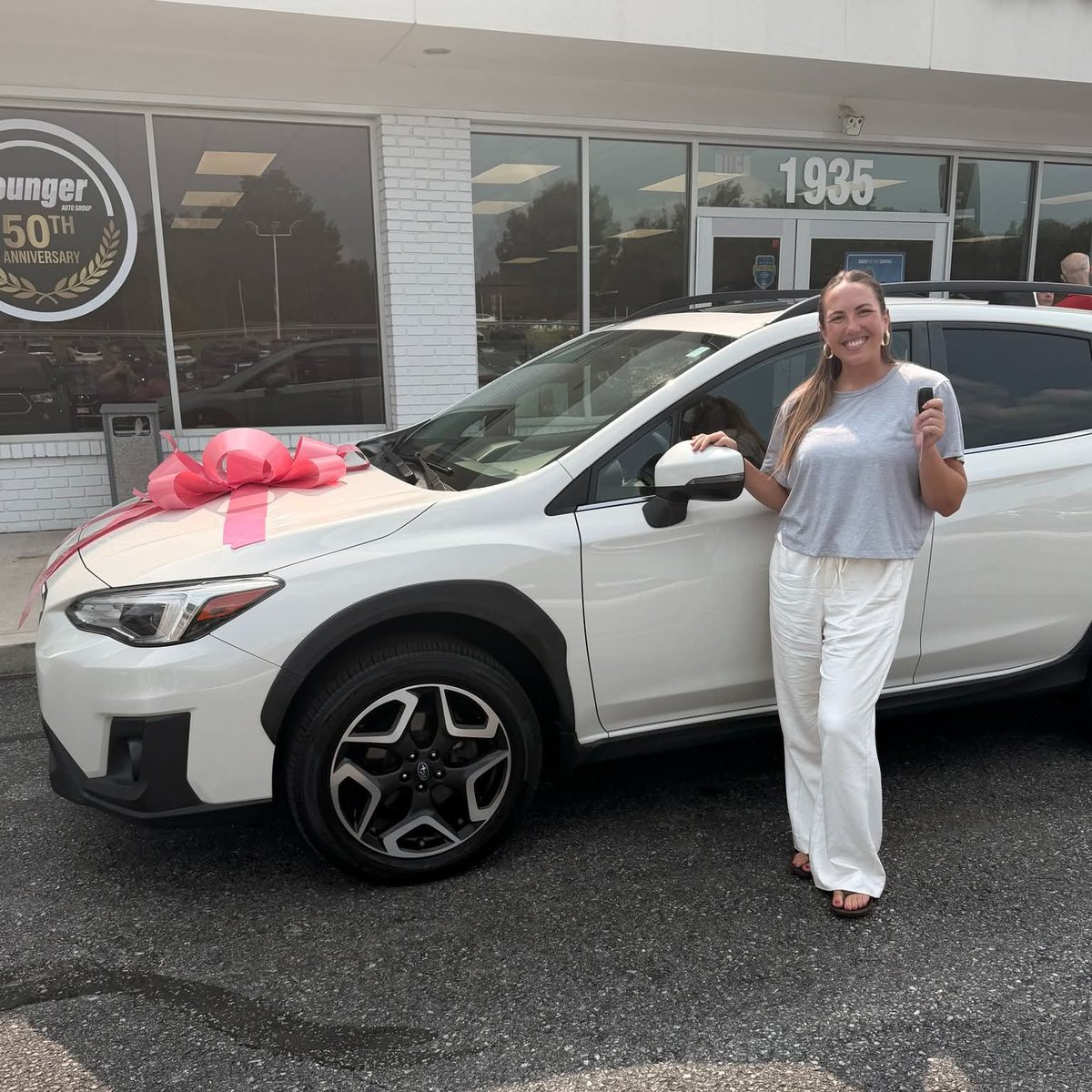 Younger_Mitsu's tweet photo. Big Congratulations to Maddison S. on your NEW 2020 #Subaru Crosstrek! We appreciate your business! 👏 https://t.co/O0tvOObMJN