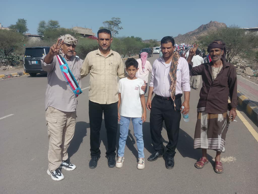 Almaflahi1981's tweet photo. من المسيرة الجماهيرية الحاشدة صباح اليوم الخميس الموافق 30يوليو 2026في محافظة #الضالع ضمن البرنامج التصعيد الشعبي الرافض للوصاية السعودية والاحتلال 
#عيدروس_في_قلب_الجنوبيين
#التصعيد_الشعبي_الجنوبي https://t.co/BhYPOdHSPz