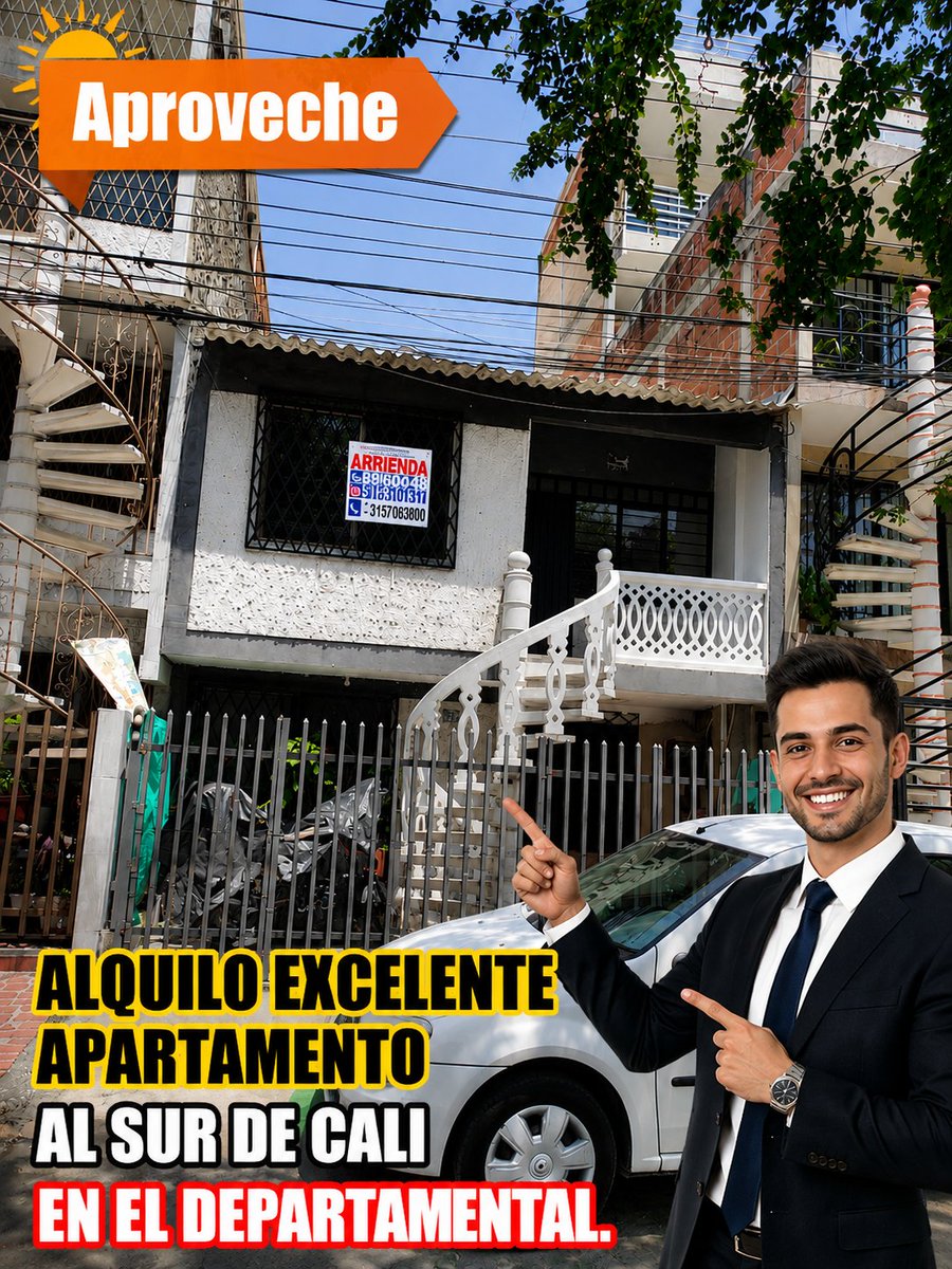 NaranjoDuque's tweet photo. Apto. en El Departamental. Cód: 2467.
Alquila en piso 2: 2 alcobas con clóset, estudio, sala-comedor, balcón, cocina semi-integral a gas, baño completo y zona de oficios.
Precio: $1.300.000.
Incluye espacio asignado para moto.
602 8960448, 3157063580, 3241000095 https://t.co/zTEnZWcF14