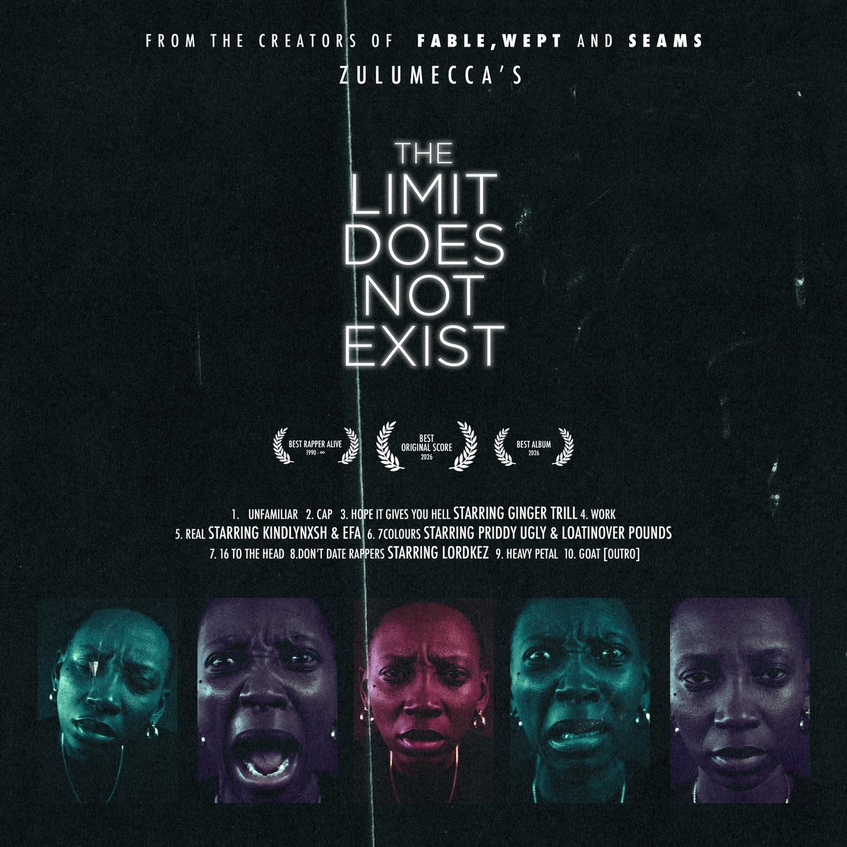 slikouron's tweet photo. "THE LIMIT DOES NOT EXIST" by @ZuluMecca out midnight. 

Featuring @ginger_trill, @kindlynxsh0, @ItsPriddyUgly, @LoatinoverPound, @longlivelordkez. https://t.co/I0OB71sMrE