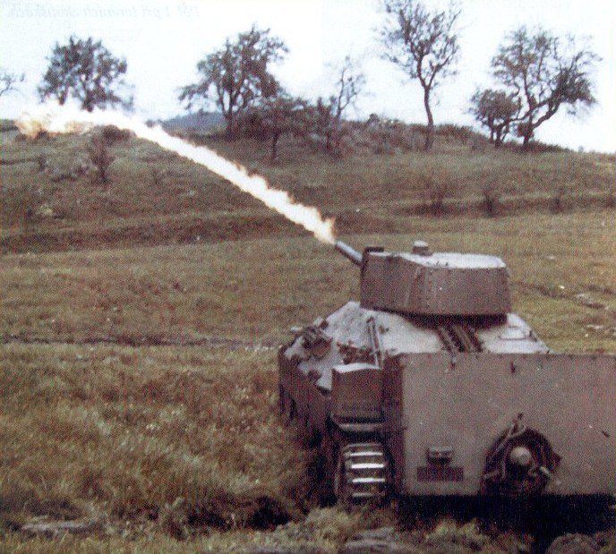 AlexAftermarket's tweet photo. Czechoslovakian flamethrower tank M1 (Hetzer based). Three prototypes were produced and tested between 1951 and 1956. https://t.co/J8pncxkVMD