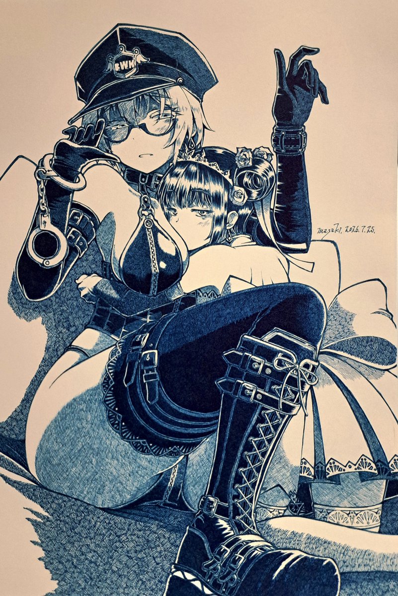 marsa_c's tweet photo. 今月はよほどブーツが描きたかったのだなと思いました。
ハイデルンが激渋に描けたのもよかったです。

#今月描いた絵を晒そう https://t.co/8M5KhqBmLb