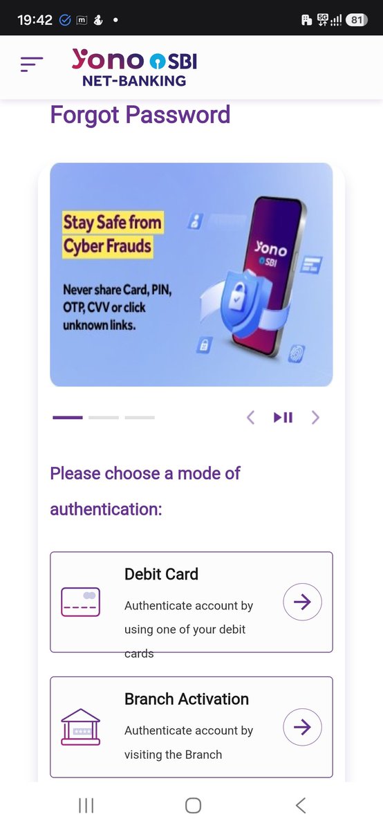 mandeepat87's tweet photo. In a cashless economy, having an debit card isn't a choice,it’s an unnecessary compulsion. Cash is practically obsolete for me, yet @TheOfficialSBI forces users to maintain an active debit card just for net banking password resets. @RBI https://t.co/WNqO2e8goC