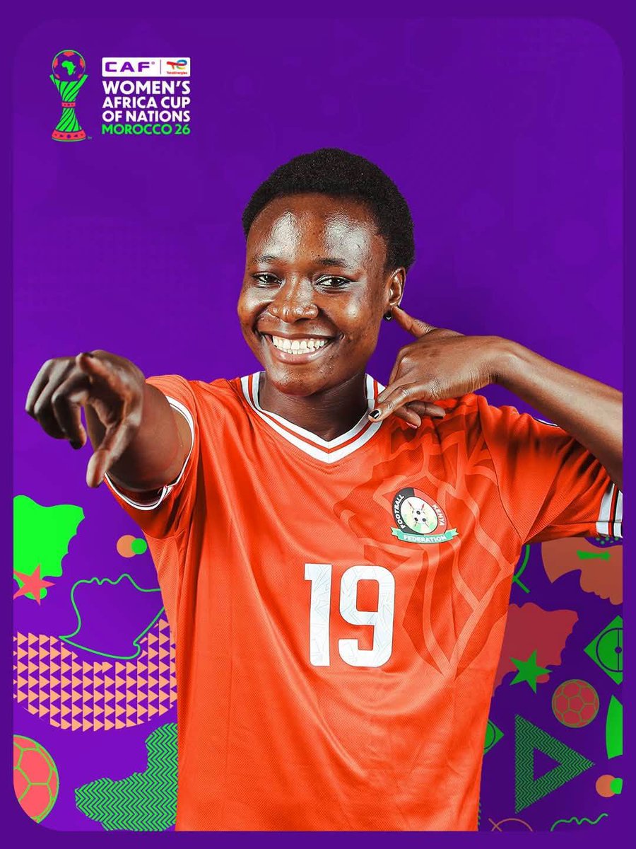 BroKaris_2003's tweet photo. It's time to fly the green, red, and black high! Every player on that pitch represents the resilience and spirit of our people. Show the whole continent our passion as we Stand with Harambee Starlets! #CheerForStarlets https://t.co/xj1BT9DG9c