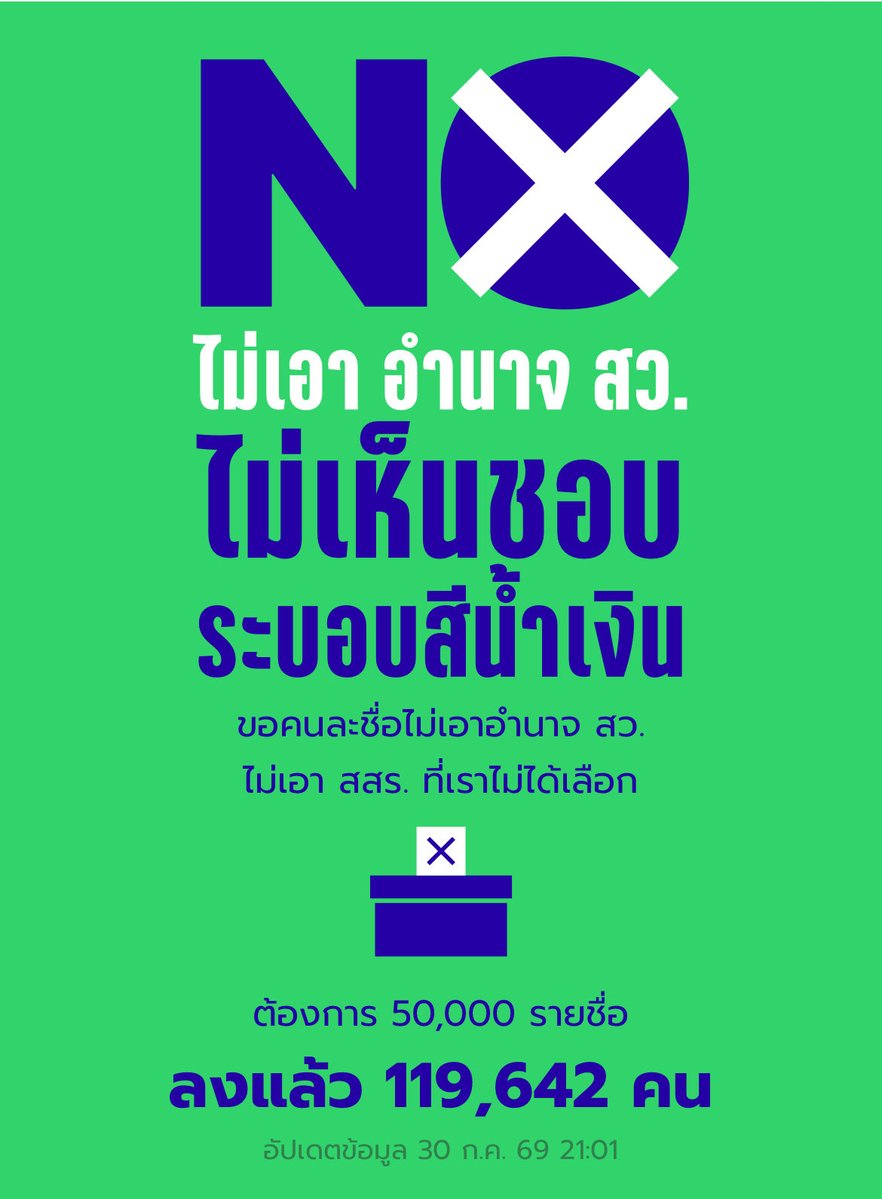 iLawclub's tweet photo. ช่วยกันชวนเพื่อนมาลงชื่อหน่อย

เสนอร่างโมเดลการจัดทำรัฐธรรมนูญใหม่  สสร. มาจากการเลือกตั้งของประชาชน 100% ไม่เอาอำนาจพิเศษของสว. จะถึง 120,000 รายชื่อได้หรือยังนะ

https://t.co/h0piLLNluf https://t.co/8FaqlD5XzW