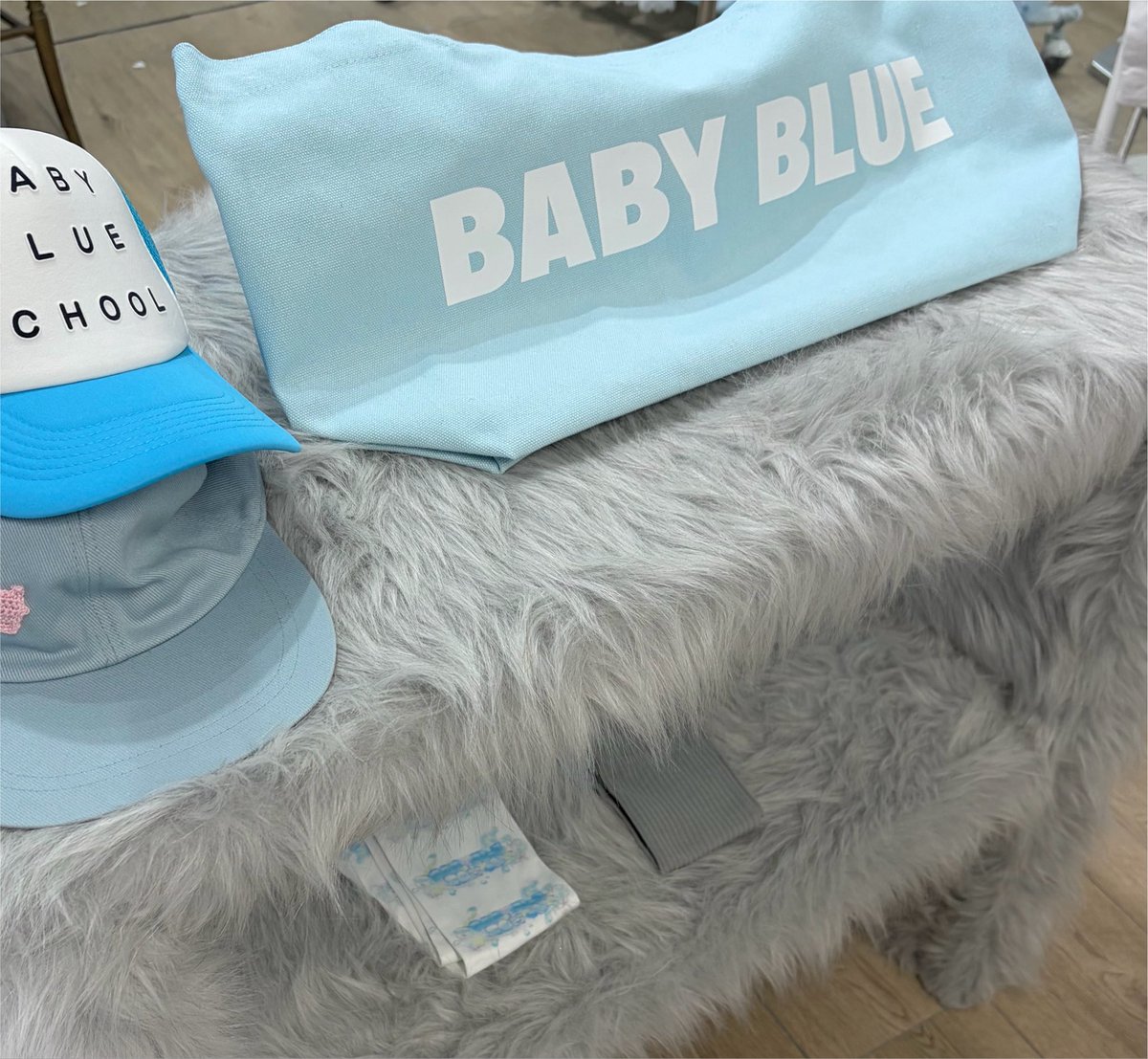 inu_lovelove's tweet photo. 🧊🧊🪽7/31〜8/2 bluesisにてbaby blue schoolのpop up eventが開催されます　今回内装のお手伝いをさせていただきました~ アイテムたちもお店もとってもかわいいのでぜひ足を運んでいただけたらうれしいです~🥚🍨　https://t.co/GobR4IxWQb https://t.co/vqUpgKJZFC