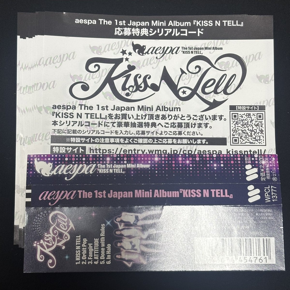 mjalcmzl's tweet photo. aespa エスパ KISS N TELL シリアル 買取 リリイベ サイン

サイン会の日程出ないため泣く泣くお譲りします

譲 シリアル10枚
求 ご提示ください

まとめての方優先します🙇🏻‍♀️

 #aespa買取 #シリアル買取 #aespaシリアル #KISSNTELL https://t.co/zVy9Nq25lb