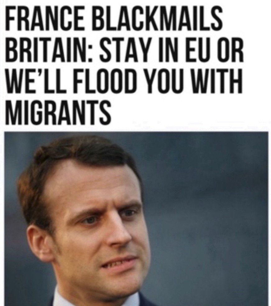 TheVelorebel's tweet photo. https://t.co/qDecSa4p6e

Wouldn't it be nice to get on with your European Globalist Bolshevik  Neighbours. When they say we're gonna get punished for Brexit. They appear to mean it. https://t.co/lb0kdyN7CU