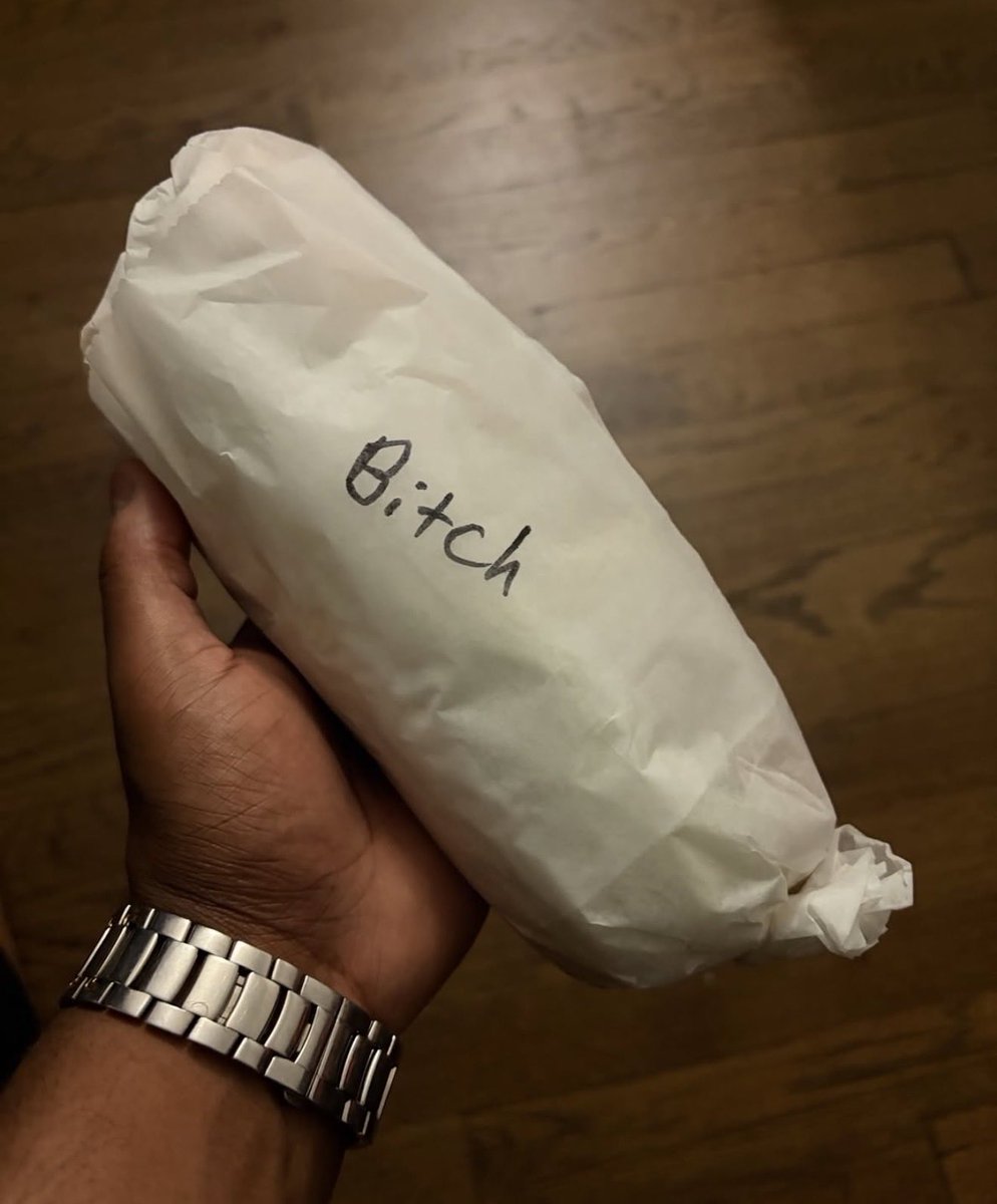 madewithgrok's tweet photo. I took my sandwich out of the bag and this is what was written on it. 😂 https://t.co/X7FTT3omIz