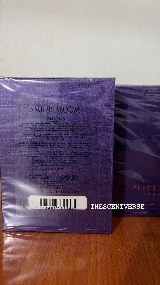 thescentverse's tweet photo. FINALLY 

ELECTIMUSS AMBER BLOOM IS HERE 💃💃💃💃💃💃💃💃

Order 2 or more bottle from
@thescentverse today

335k https://t.co/WHHbx7XN7z
