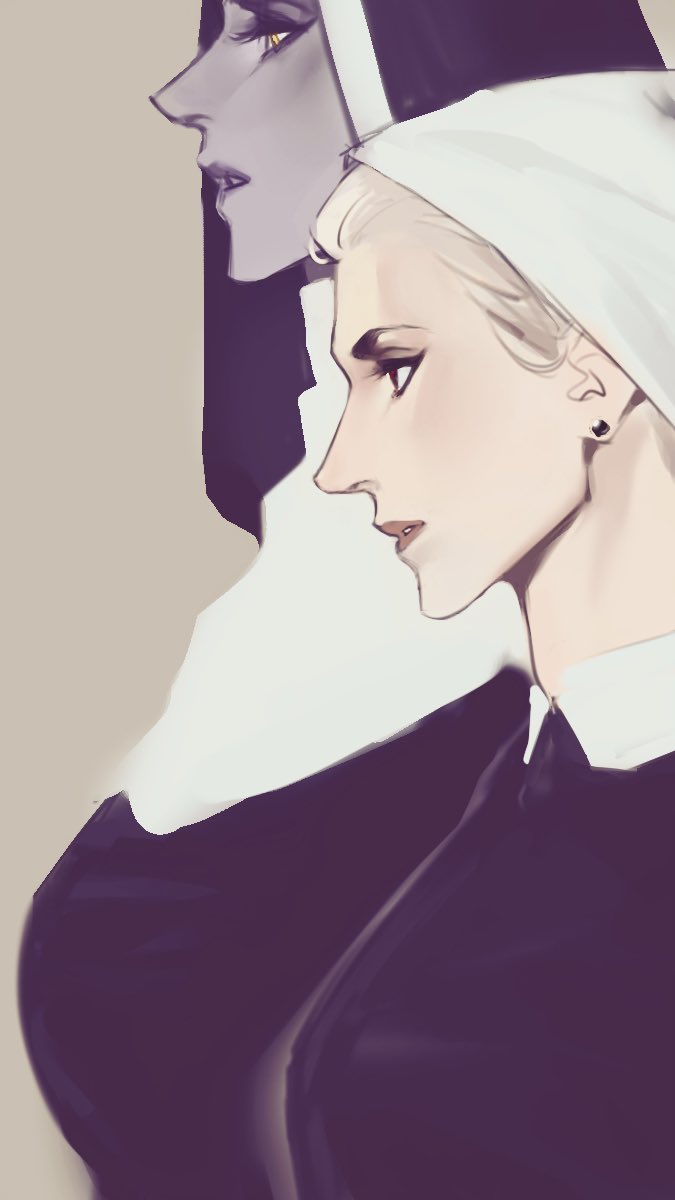 AshEmily_'s tweet photo. 修女&amp;母女 
#ouihaw #ashe #widowmaker https://t.co/uK1BS5nuXM