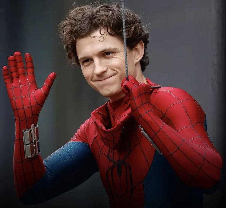 hiddlesreid's tweet photo. nós que sempre amamos e defendemos o aranha do tom holland <3 https://t.co/8kPSAuec79