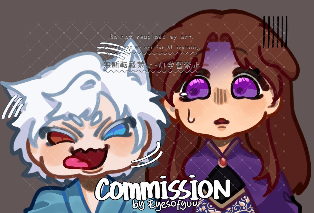 Eyesofyuu's tweet photo. Commission for @/MayoTsukia on X
ありがとうございました!
#commission #artidn https://t.co/c1JXzMFlzU