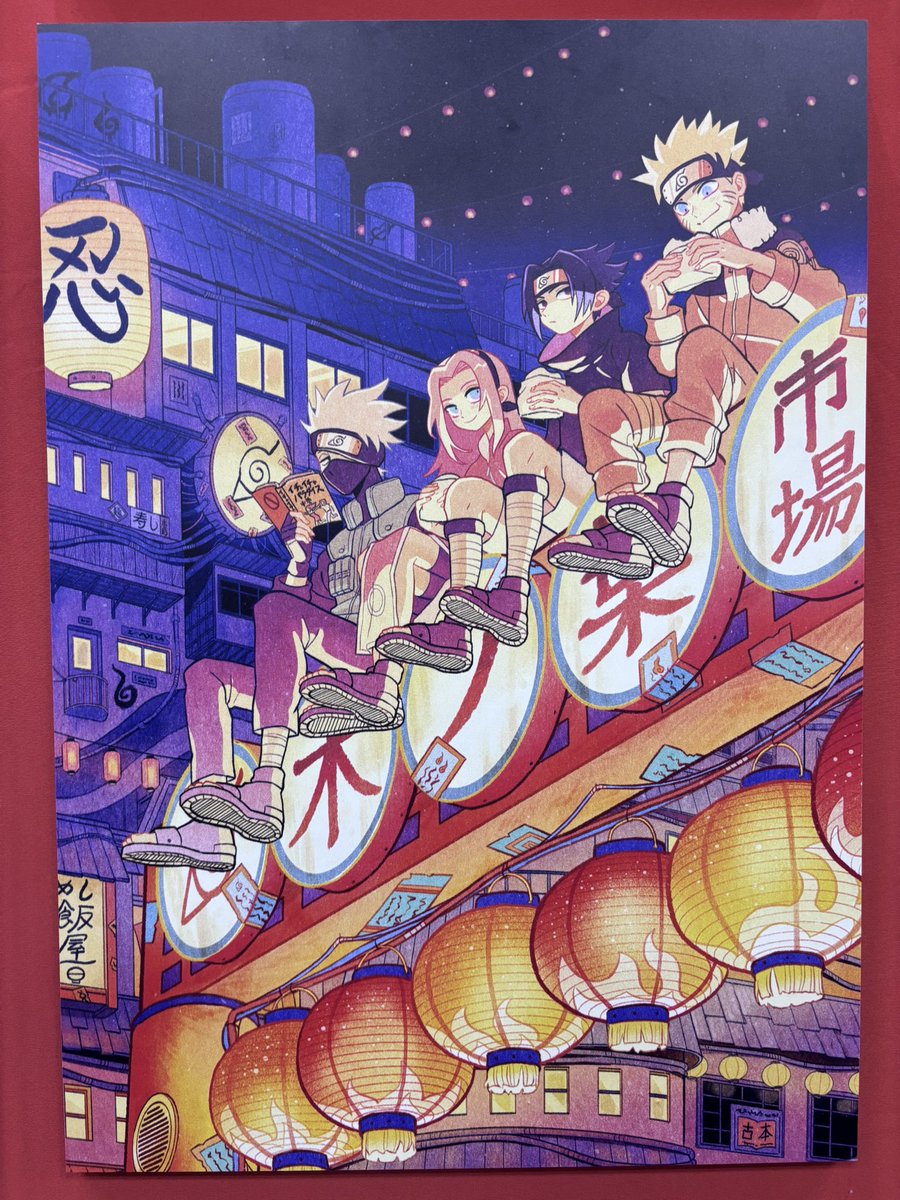 topdecknojutsu's tweet photo. The beautiful artwork on display for the Naruto Card Game at Gen Con! #NARUTOTCG 🧵 https://t.co/iVrZPAeRe1