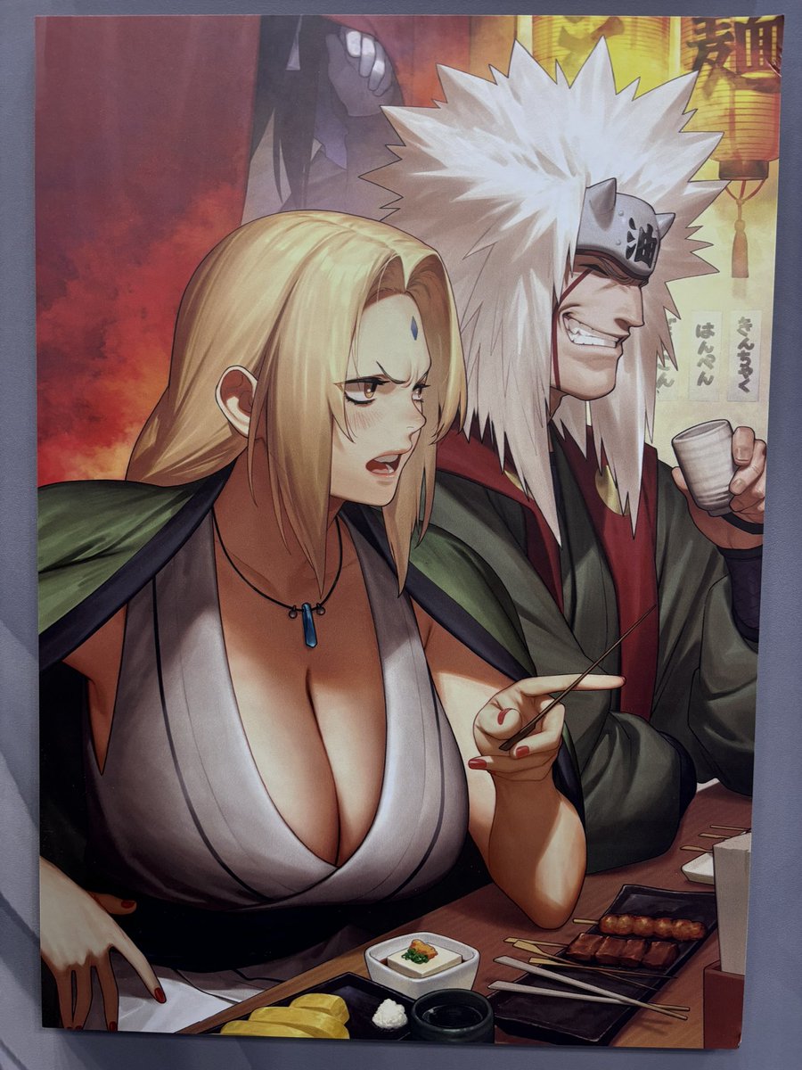 topdecknojutsu's tweet photo. The beautiful artwork on display for the Naruto Card Game at Gen Con! #NARUTOTCG 🧵 https://t.co/iVrZPAeRe1