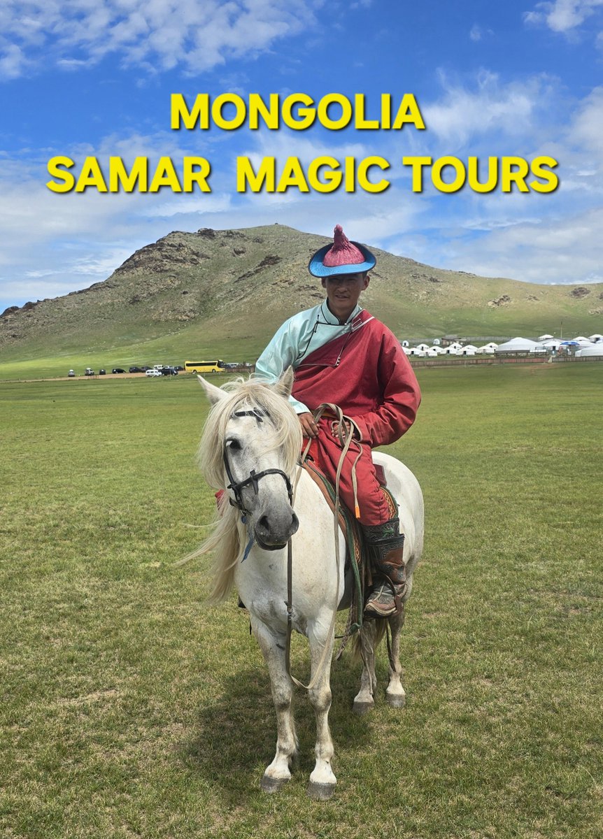 samarmagictours's tweet photo. ✅️¿Te vienes a conocer 🌏Mongolia🇲🇳 Auténtica y Nómada en Privado 2026? 
✅️9 días desde 2.855 € , en base de habitación doble en hotel 5* y en base de campamentos turísticos de Gers de Lujo con los baños, toilets y duchas en privado.
📲WhatsApp: 976 99282459 https://t.co/fj83pIN9jc