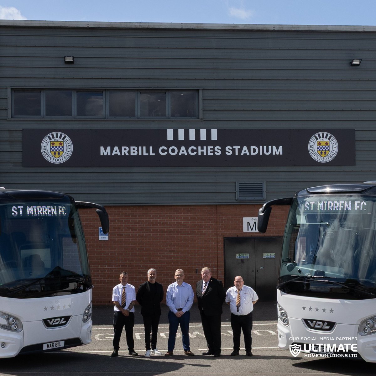 saintmirrenfc's tweet photo. St Mirren Football Club is delighted to announce that it has agreed a three-season sponsorship deal with Marbill Coaches for the stadium naming rights.

The multi-year partnership will see the stadium branded as the The Marbill Coaches Stadium.