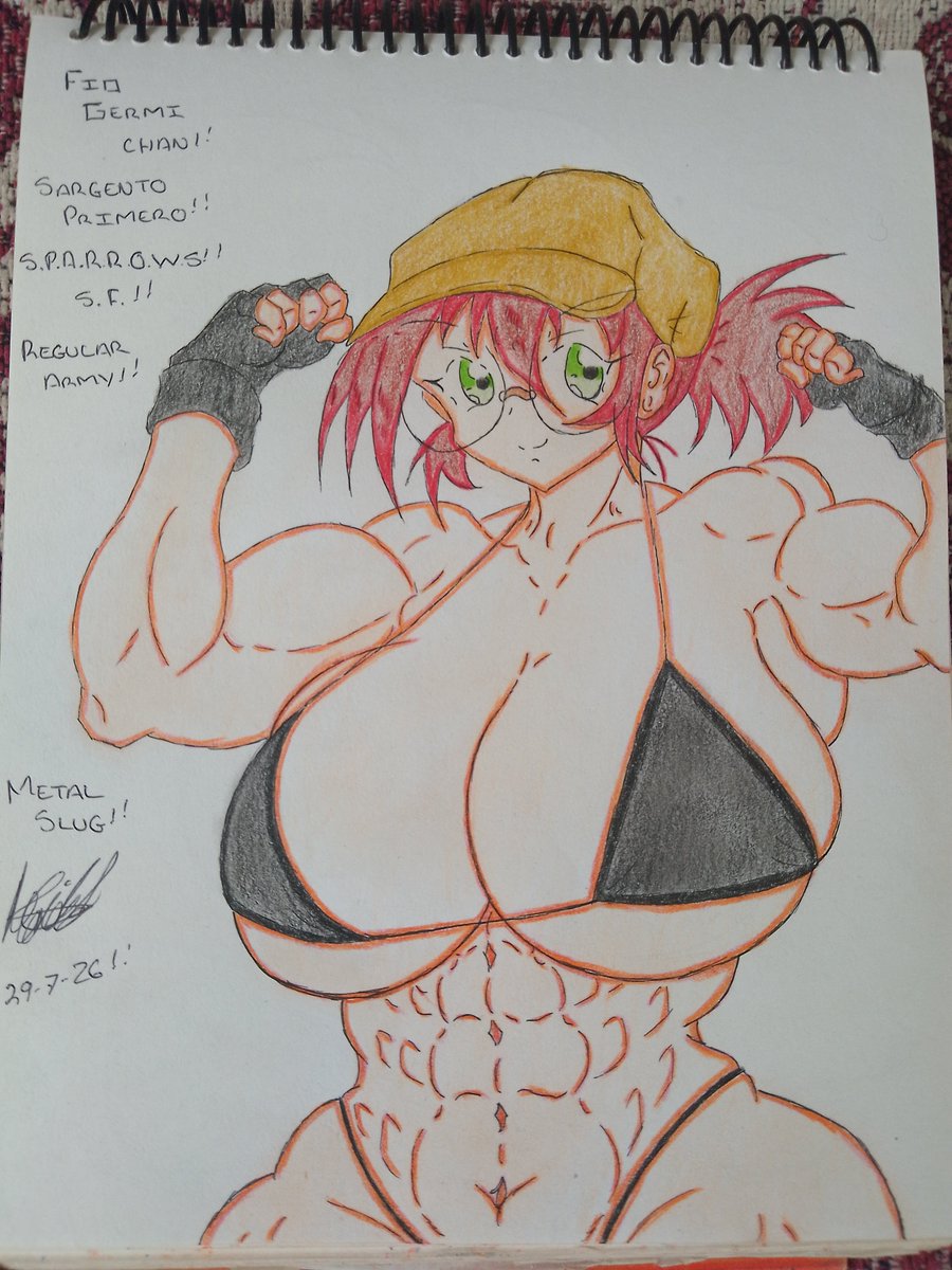mariogo3777120's tweet photo. Fio Germi chan 😍.
#MetalSlug
#MSAR
#MetalSlug30th
#FioGermi
#drawingart
#drawings https://t.co/0AsfX6YlJj