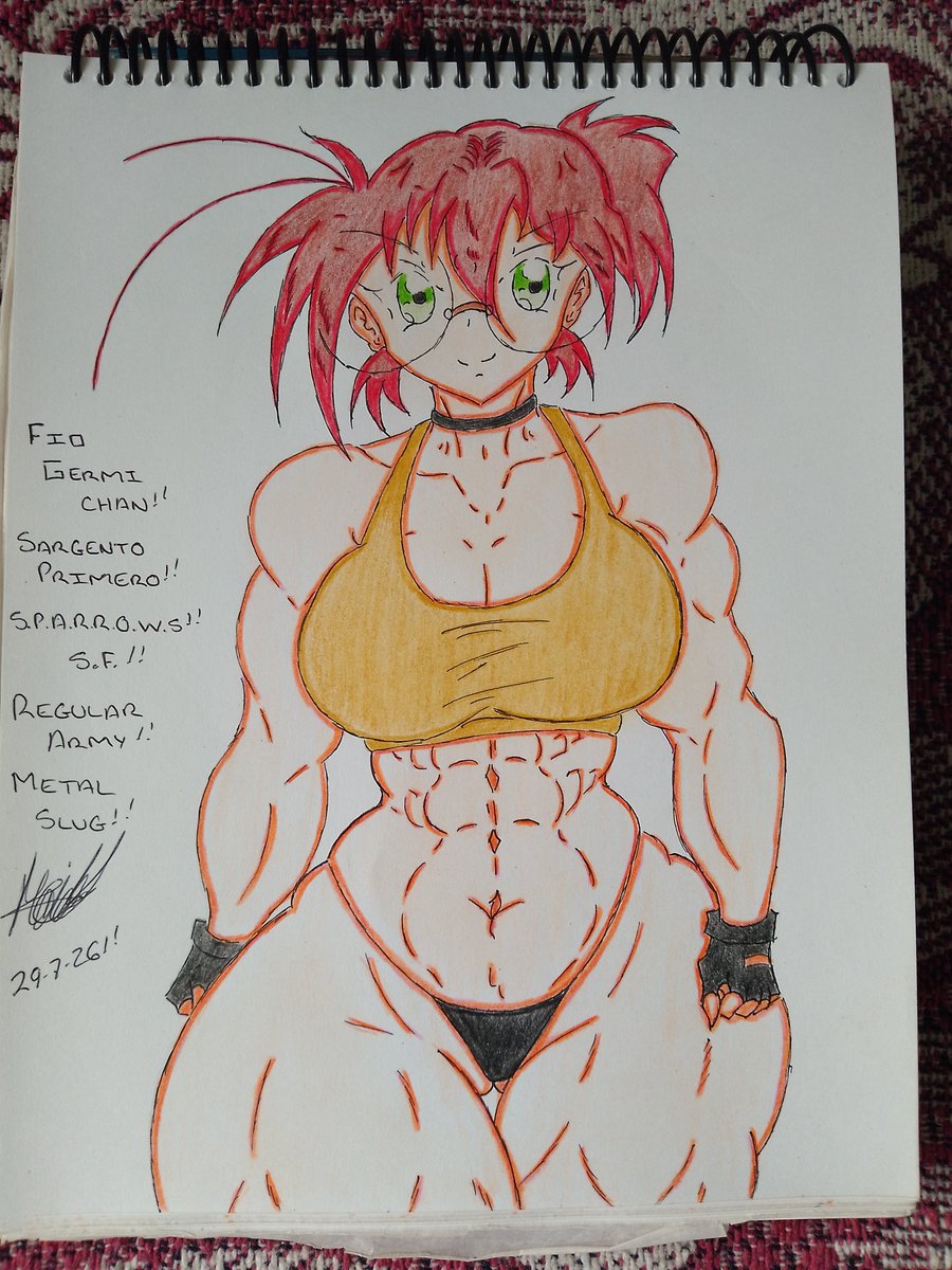 mariogo3777120's tweet photo. Fio Germi chan 😍.
#MetalSlug
#MSAR
#MetalSlug30th
#FioGermi
#drawingart
#drawings https://t.co/0AsfX6YlJj