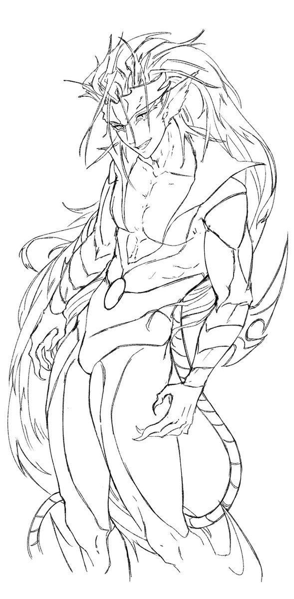 heavysight49's tweet photo. #グリムジョー・ジャガージャック
#BLEACH #Grimmjow  Art from 2024 https://t.co/4phrnEXQUw